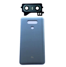 Back Housing Battery Cover Rear Door Glass + Tape + Back Camera Cover For LG G6