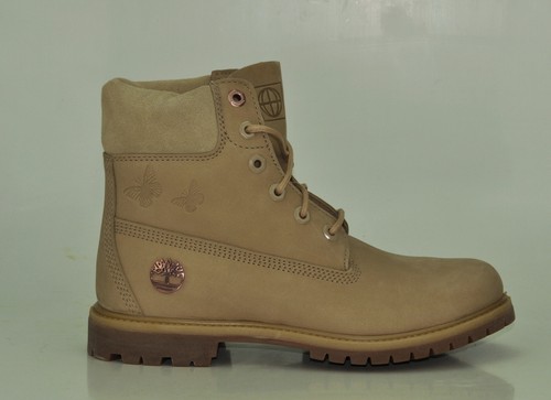 Timberland Elements Earth 6 Inch Boots Impermeabili Donna Stivali Lacci A1WFU - Zdjęcie 1 z 5