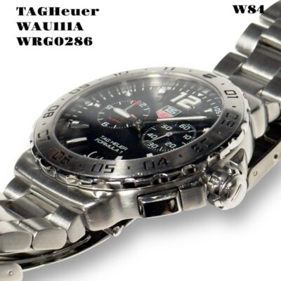 TAGHeuer FORMURA 1 WAU111A WRG0286 Chronograph Date Black Dial