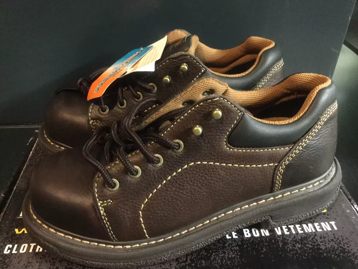 DAKOTA LDC4115 WOMEN S WORK SAFETY SHOES BROWN LEATHER CSA