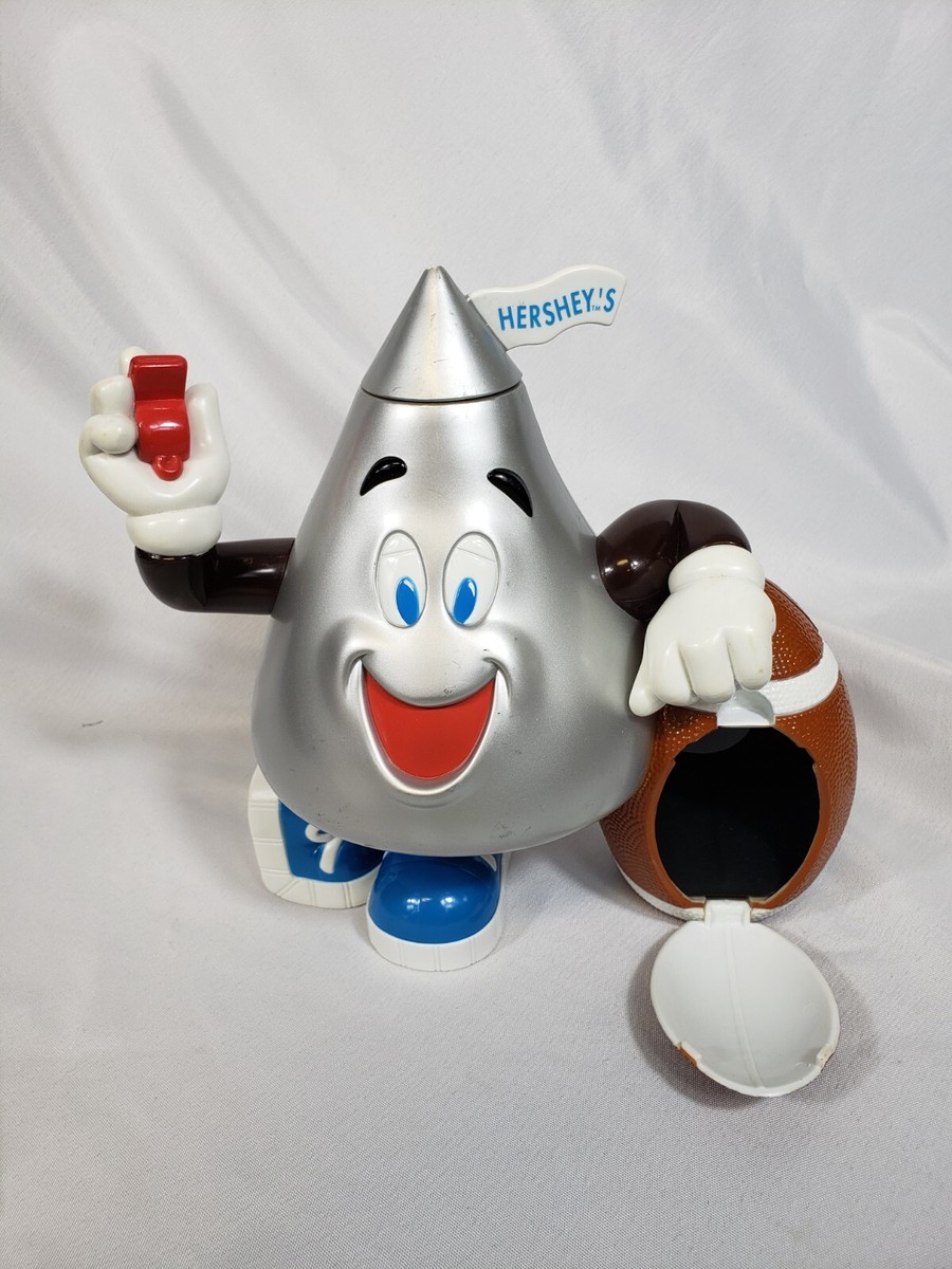 Vintage Hershey Kiss Rotating Dispenser - Football Theme- 1999 | eBay