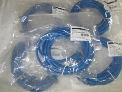 14 Ft C2G Cat6 Snagless UTP Ethernet Network Patch Blue Cable, 5 Pack