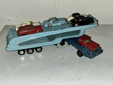 SSS International Car Transport / Carrier - Vintage 1960's Japan - Plus 5 Cars
