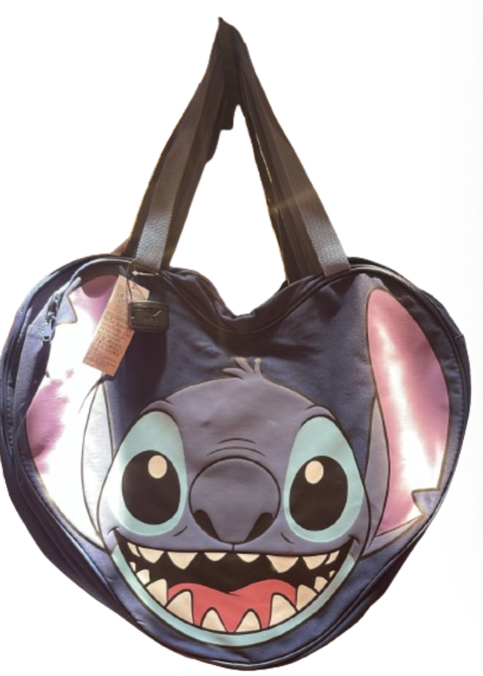 Disney Parks WDW Stitch Face Tote Bag New with Tags | eBay
