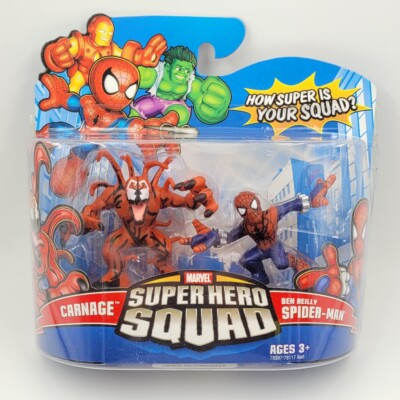 Marvel Super Hero Squad Carnage & Ben Reilly Spider-Man 2-Pack | eBay