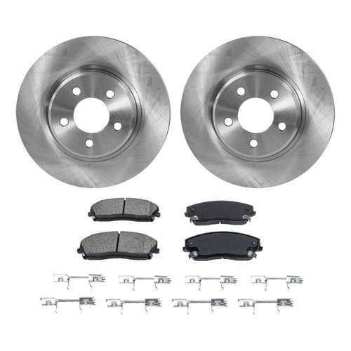Front Disc Brake Rotor and Pad Kit For 200610 1420 Dodge Charger