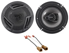 Rockville Front Door 6.5" Speaker Replacement Kit For 2007-2012 Nissan Altima