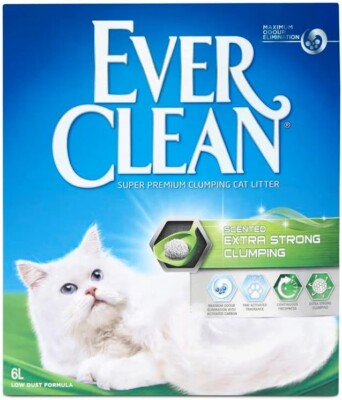 Ever Clean Katzenstreu extra stark klumpend duftend, 6 Liter