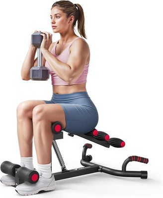 MERACH Deep Squat Machine Core & Leg Exercise Push Up Workout Equipment Home Gym