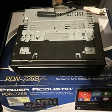 POWER ACOUSTIK BLUETOOTH MODULE SINGLE-DIN HEAD UNIT K8196 K8199