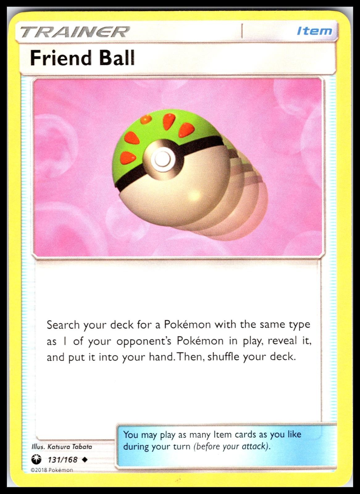FRIEND BALL - Pokemon - Katsura Tabata 131/168 CES Celestial Storm - NM/M