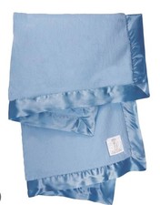 NEW 100 Little Giraffe Luxe Baby Blanket Faux Fur Cornflower Blue