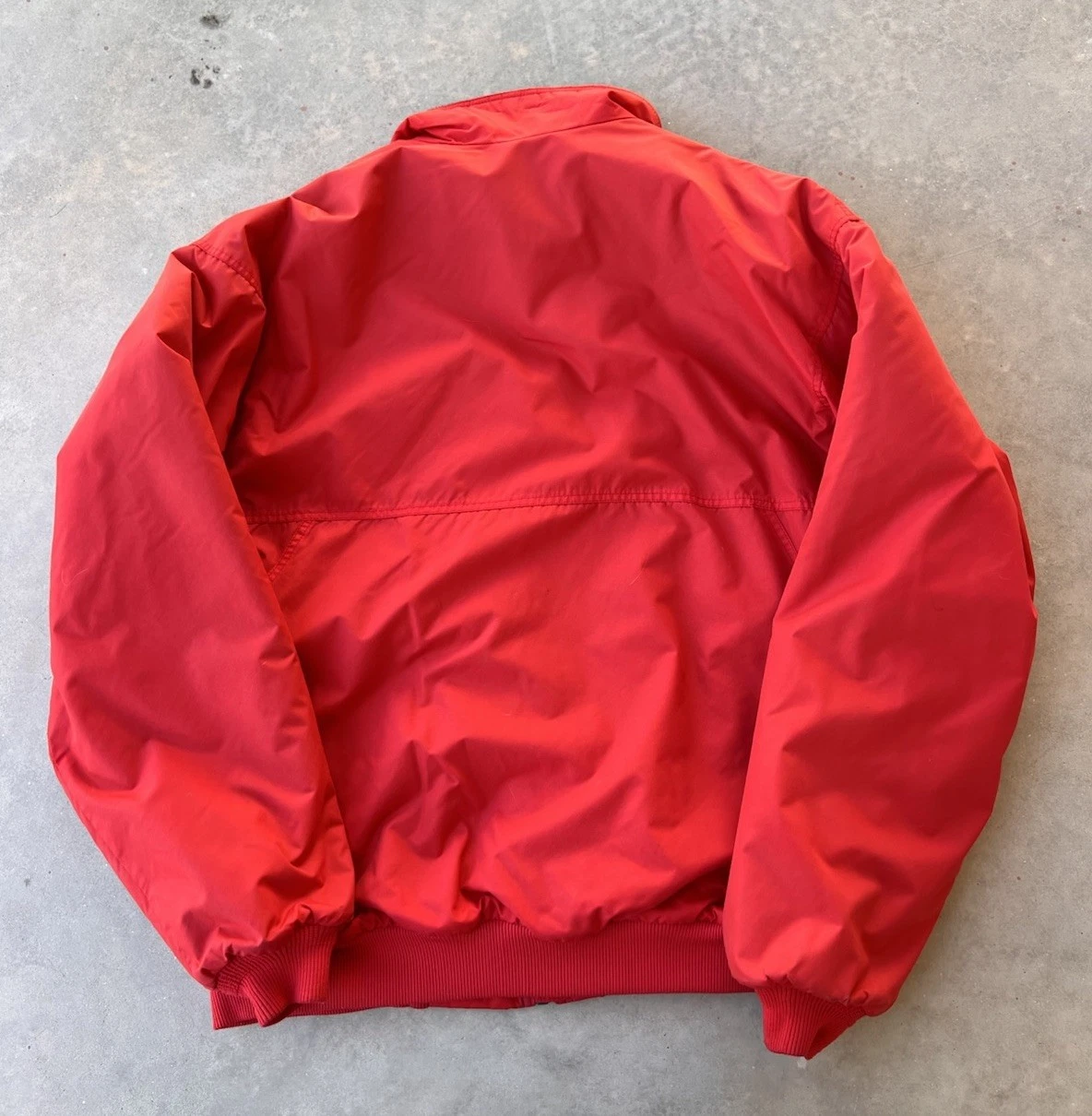 patagonia vintage fleece lined nylon bomber vtg coat jacket