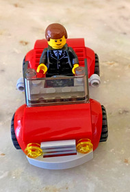 LEGO Juniors 10659 Blue Vehicle Suitcase - 100% Complete with Manual & Suitcase