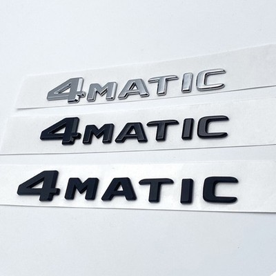 Für Mercedes Benz 4MATIC Schriftzug Embleme Aufkleber Flache Badge Sticker Auto
