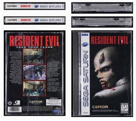 Resident Evil Sega Saturn Jewel Case Longbox Sealed New PSA 7.0 B Wata Cgc