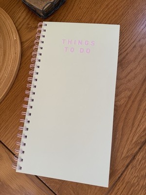 Things To Do Today Pad Note Book Notepad List Like (Mrs Hinch) Light green
