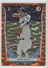 2014 Bowman Draft Orange Ice 18/25 John Richy #DP98 uw5