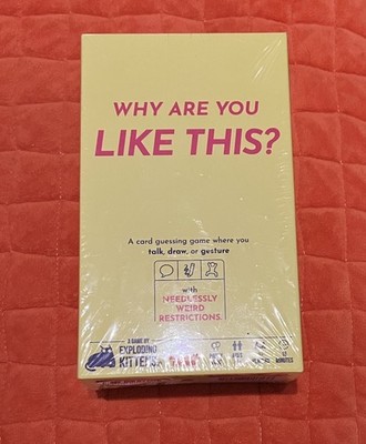 New & Sealed Why Are You Like This? Card Board Game A Game by Exploding Kittens