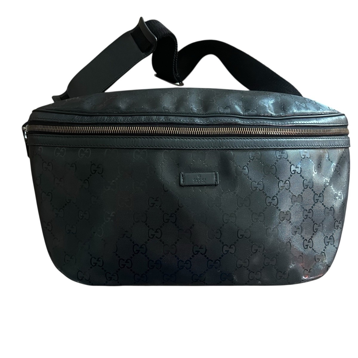 Gucci GG Imprimé Men belt bag (also known as a waist pouch or