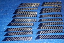 1966 Nos Ford Galaxie 7 Litre Fender Emblem Inserts Fit C6ab-16189-e 1966 Nos Ford Galaxie 7 Litre Fender Emblem Inserts Fit C6ab-16189-e
