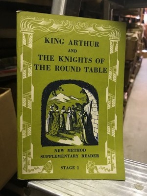 King Arthur and the Knights of the Round Table - written within the vocabulary o