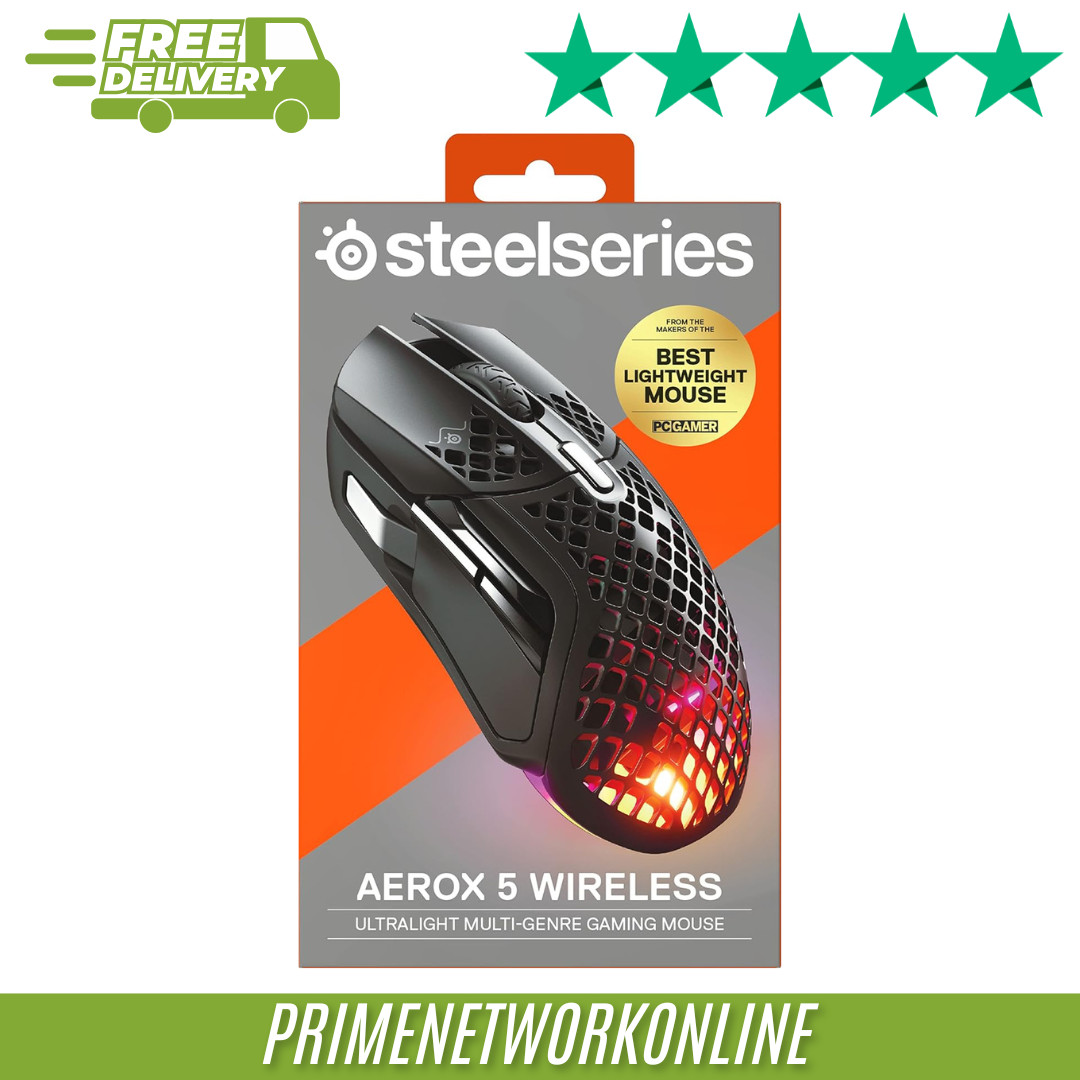 SteelSeries Aerox 5 Wireless RGB Gaming Mouse 100% ORIGINAL ⭐⭐⭐⭐⭐ - Image 3