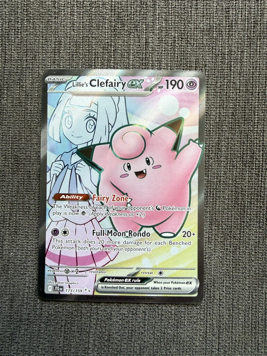 Lillie's Clefairy Ex 173/159 Sv09: Journey Together for sale | eBay