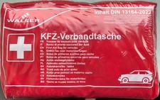 WALSER Notfall Auto Verbandtasche MHD 05/2030 DIN 13164-2022 Verbandskasten