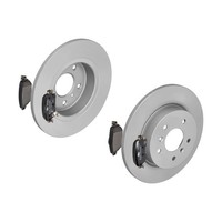 ATE Bremsscheiben Ø290MM + BremsbelÄGe Hinten FÜR Nissan Qashqai II Renault