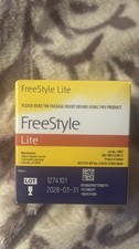 Freestyle Lite Blood Glucose Test Strips - 100 Count ex 2028