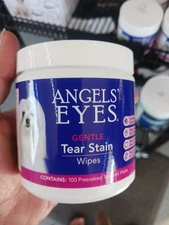 ANGEL'S EYES GENTLE TEAR STAIN WIPES 100 EX 06/26 DOGS & CATS