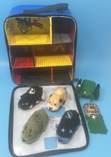 Kung Zhu Hamster Lot w 4 Ninjas, Collector Case and Tank Armor TESTED