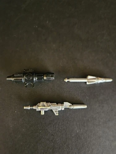 Vintage 1984 Transformers G1 Original Mirage Weapons Set Launcher Missile