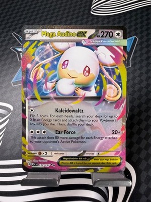 Mega Audino ex 172/217 Me: Ascended Heroes Holo - Pokemon TCG NM