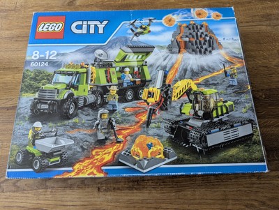 Lego Vulkan Forscher - 60124 +  60121 + 60122 + 60120