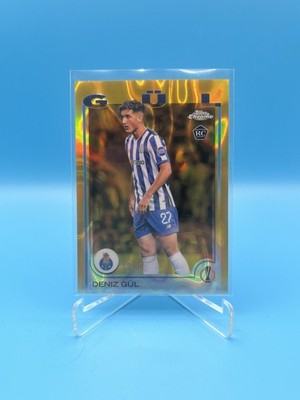 Topps Chrome UCC 24-25 - DENIZ GUL Rookie FC Porto - Gold Wave /50