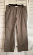 Vintage Y2K GAP Pants Womens 10 Ankle Khaki Favorite Chino Low Rise Wide Leg