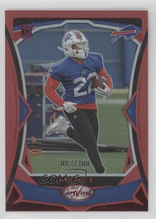 2024 Certified Rookies Red Mirror 83/100 Ray Davis #196 Rookie RC 15gm