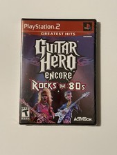 Guitar Hero Encore: Rocks the 80s (Sony PlayStation 2) SEALED - Brand New!