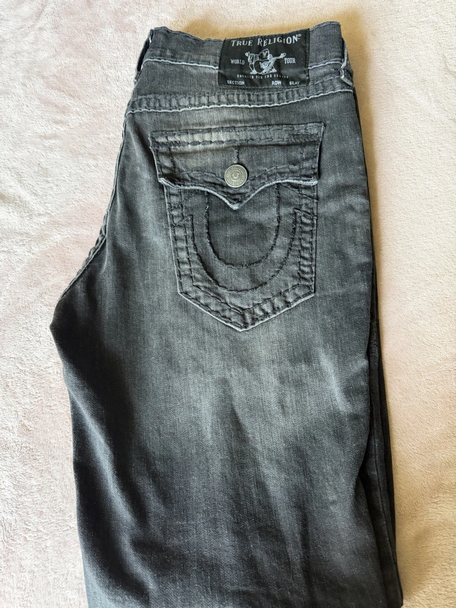 True Religion Black Jeans for Men for sale - eBay