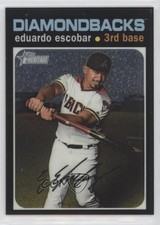 2020 Topps Heritage Chrome 177/999 Eduardo Escobar #THC-474 00jz