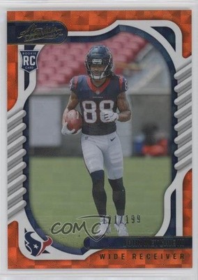2022 Panini Absolute Rookies Orange Mosaic /199 John Metchie III Rookie RC 12eq