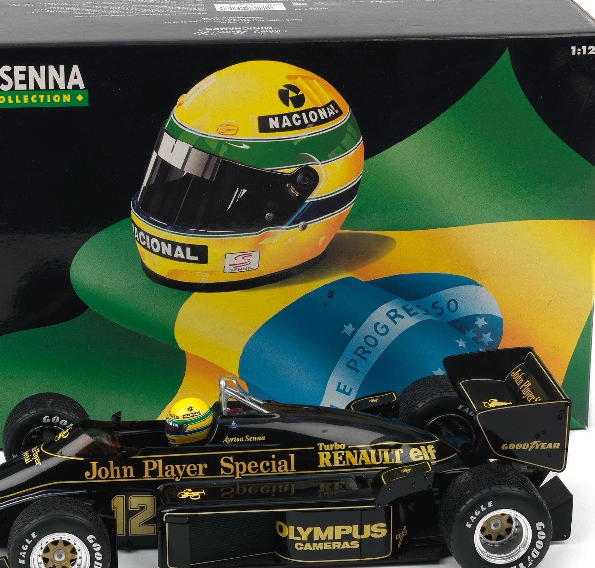 ミニカー AYRTON SENNA 1:12 John Player Special Ayrton Senna Lotus 1/12 Full JPS | eBay