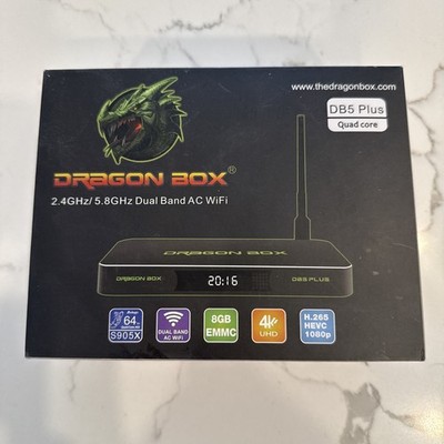 Dragon box DB5 Quad Core Wi-Fi Smart Media Streaming Device With Remote
