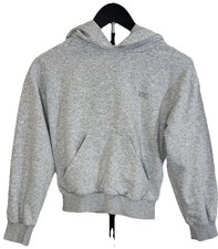 H M Kids Gray Pullover Hoodie NYC Embroidered Youth Size 8  10