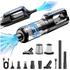 Portable Cordless Vacuum Cleaner - 2 in 1 Car Air Duster