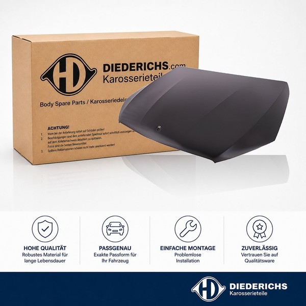Motorhaube Diederichs 1656000 FÜR Mercedes Haube Motorraumhaube-image