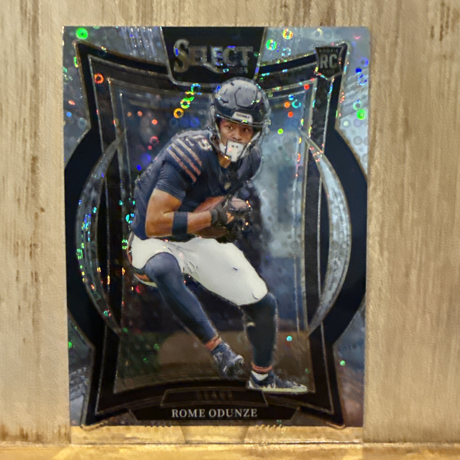 ROME ODUNZE 2024 SELECT CONCOURSE ROOKIE DISCO PRIZM BEARS RC