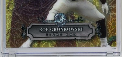 Rob Gronkowski 1/1 2025 Wild Card Haunted Hits Monster Hit